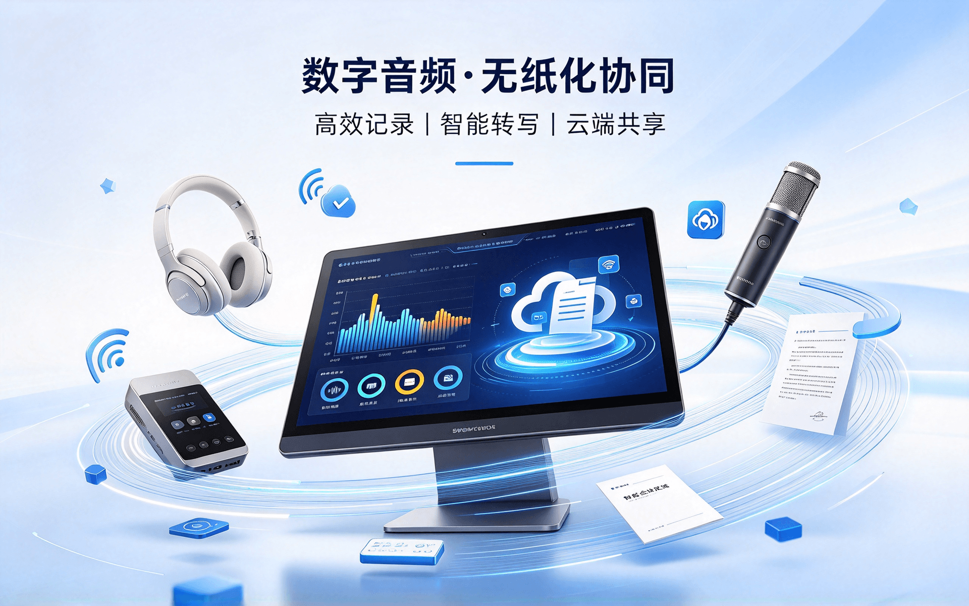数字音频及无纸化系统